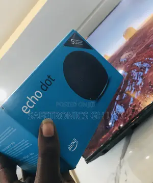 Bluetooth Wireless Echo Dot 5 Black Reliable Speaker 