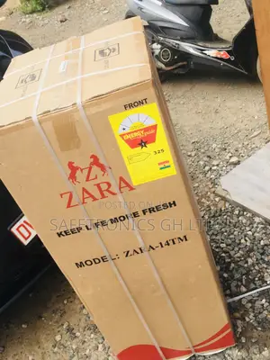 Zara-14tm Doubledoor Topfreezer Electric Gray Fridge 