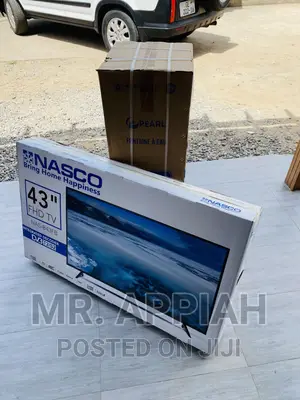 New Nasco 43 Inch Digital Satelite Electric LED Tv(Black).