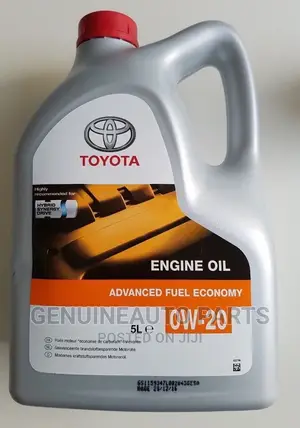 Genuine 5litres Toyota Hybrid 0w20 Synthetic Engine Oil