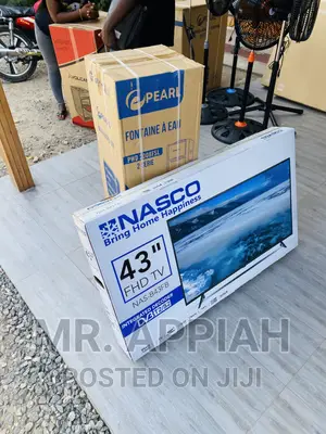 Cost Saving Nasco 43” Digital Electric LED Tv(Black).