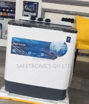  Washingmachine Midea Topload Electric Semiautomatic 7kg