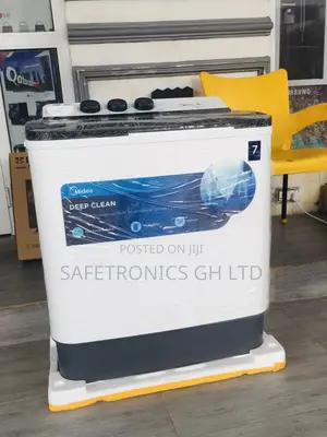 Twintub 7kg Washingmachine Topload Semiautomatic Midea 
