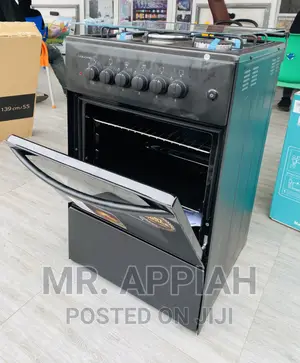 Reliable Volcano 50x50 3 Gas + 1 Electric Burner(Black).