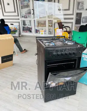 Highly Quality Volcano 50x50 3gas Burner + 1 Electric,Black