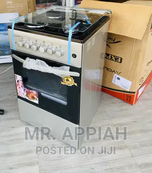 Fabulous 50x50 2 Electric + 2 Gas Burner With Oven(Silver).