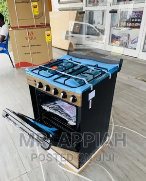Adorable Midea 4 Gas Burner + Oven Grill(BMG6060-Wd).