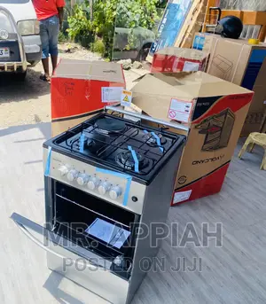 Adorable Volcano 50x50 1 Electric + 3 Gas Burner (Gray)