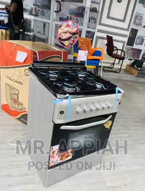 Fabulous Ferre 60x60 4 Gas Burner With Oven And Grill(Gray)😍