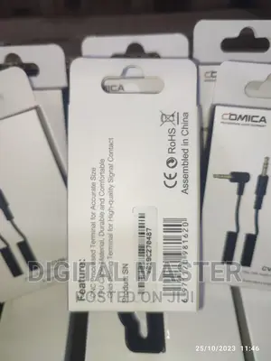 3.5mm TRS-TRS Audio Cable for Camera