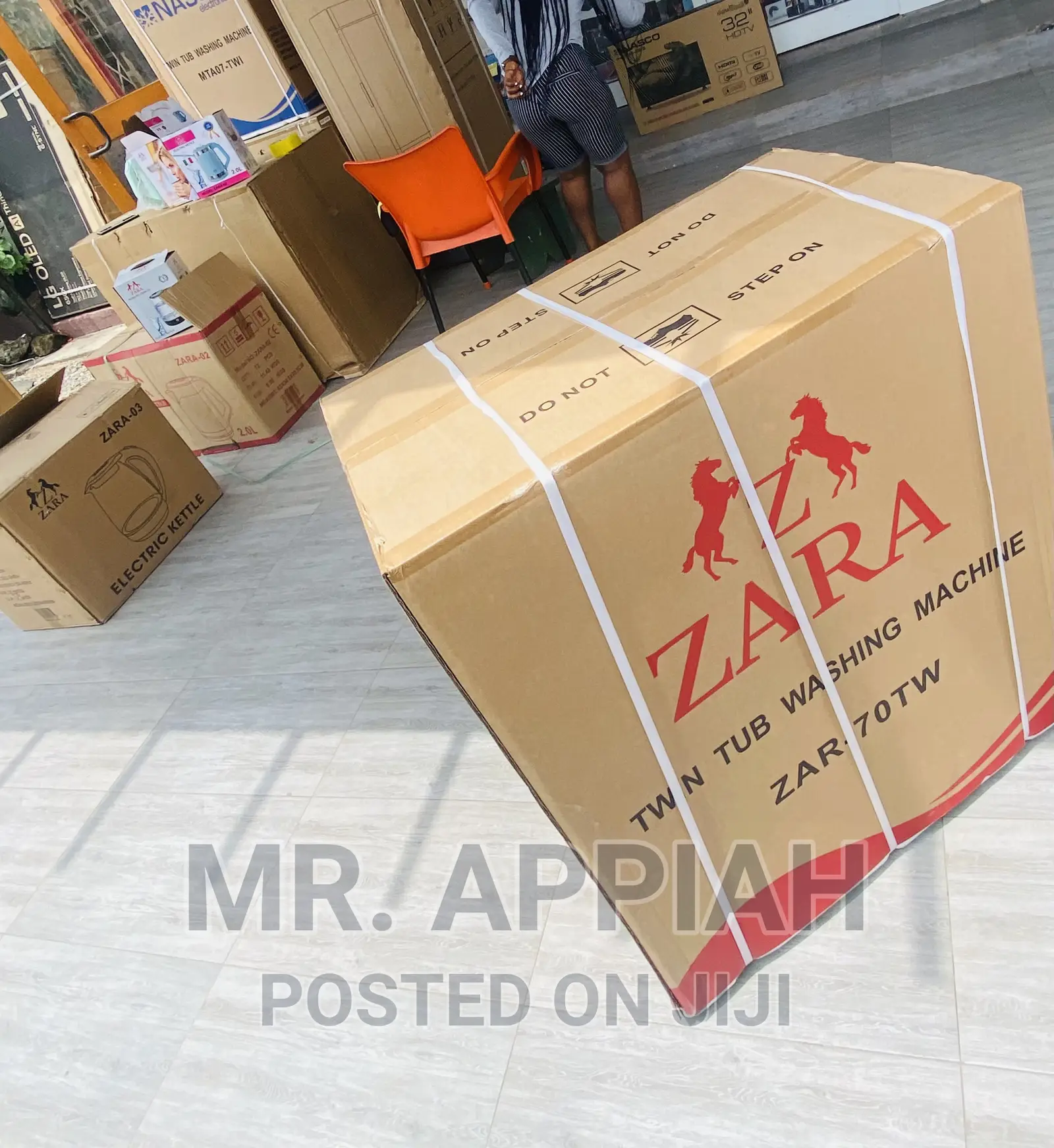 Shop Authentic Zara Semi-Automatic Washing Machine(7kg).