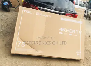 Smart Led Glossy 75 Inches P635 HDR Electric Black TCLTV