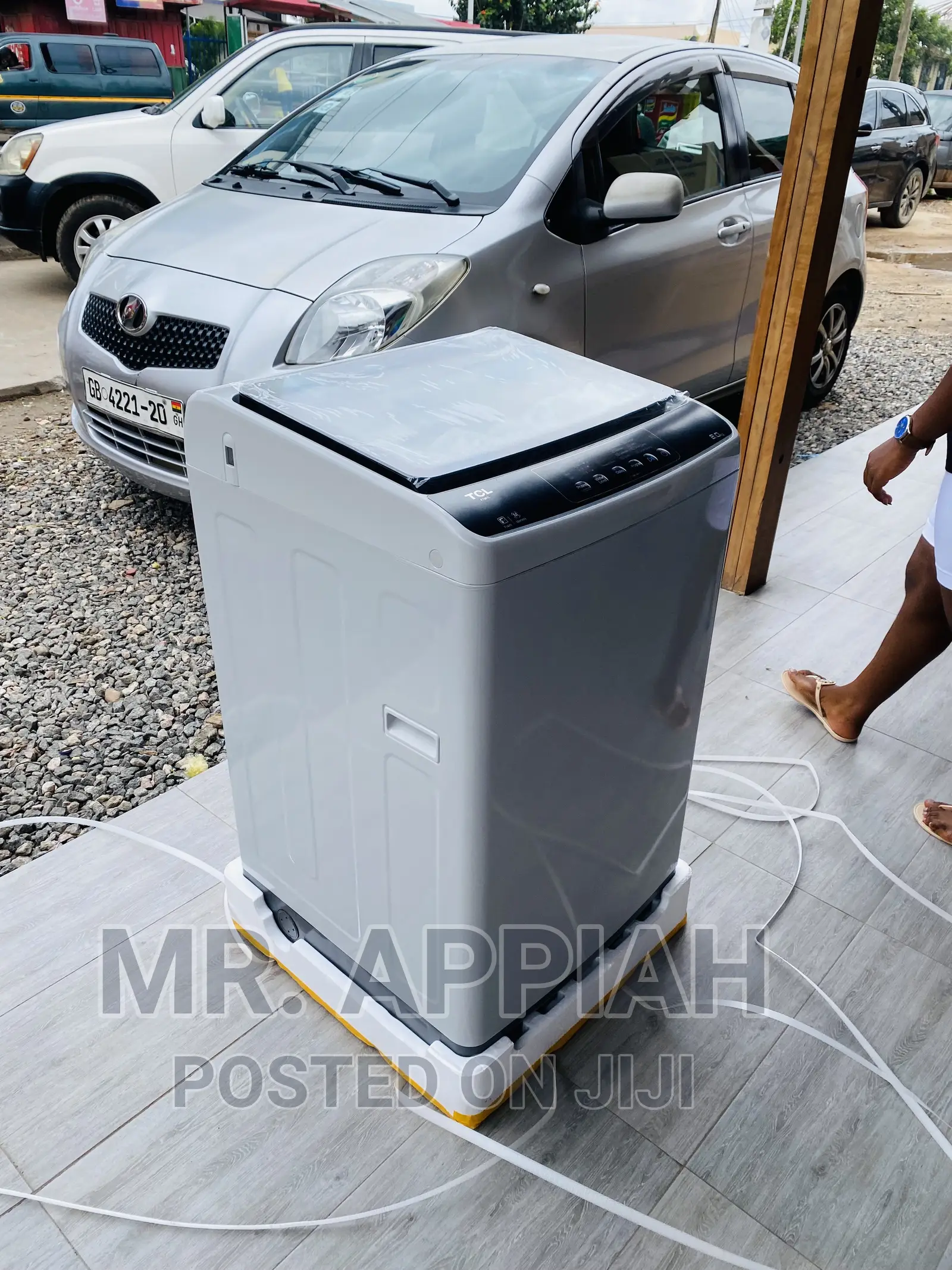 Reliable TCL 708 TL Automatic Washing Machine(Gray)8kg.