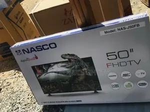 Digital Satellite 50 Inches LED Black Glossy Nasco Tv 