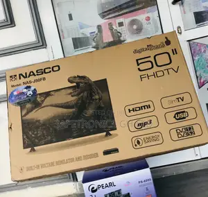 Nasco FHD Digital 50 Inches Glossy LED Satellite Tv 
