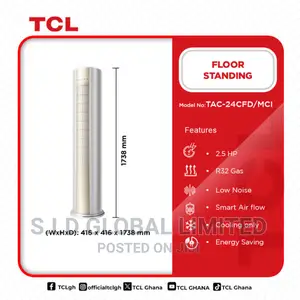 TCL 2.5hp Inverter R32 Floor Standing AC Tac-24cfd/Mci