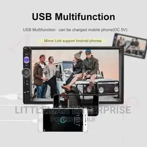 Universal Car Mp5 Player 7 Inches +FREE CAMERA
