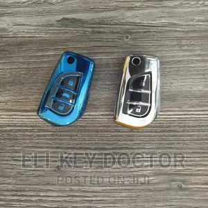 TPU Case for Toyota Jeep Dodge Chrysler BMW Key With Hooks