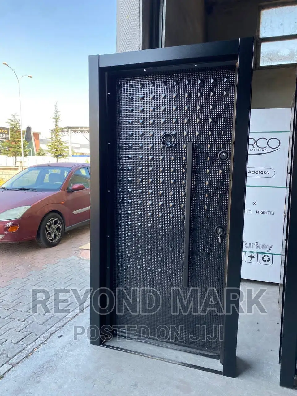 Single Full Metal Security Door. Turkey Security Doors
