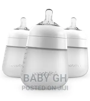 Nanobebe 3 Pack Silicone Bottles