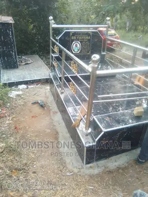Silver Stainless Steel Balustrade for Tombstone