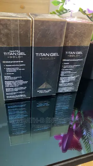 Authentic Gold Titan Gel