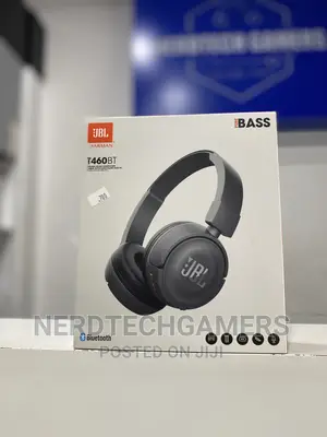 JBL T460BT Extra Bass Wireless on-Ear Mic - Black