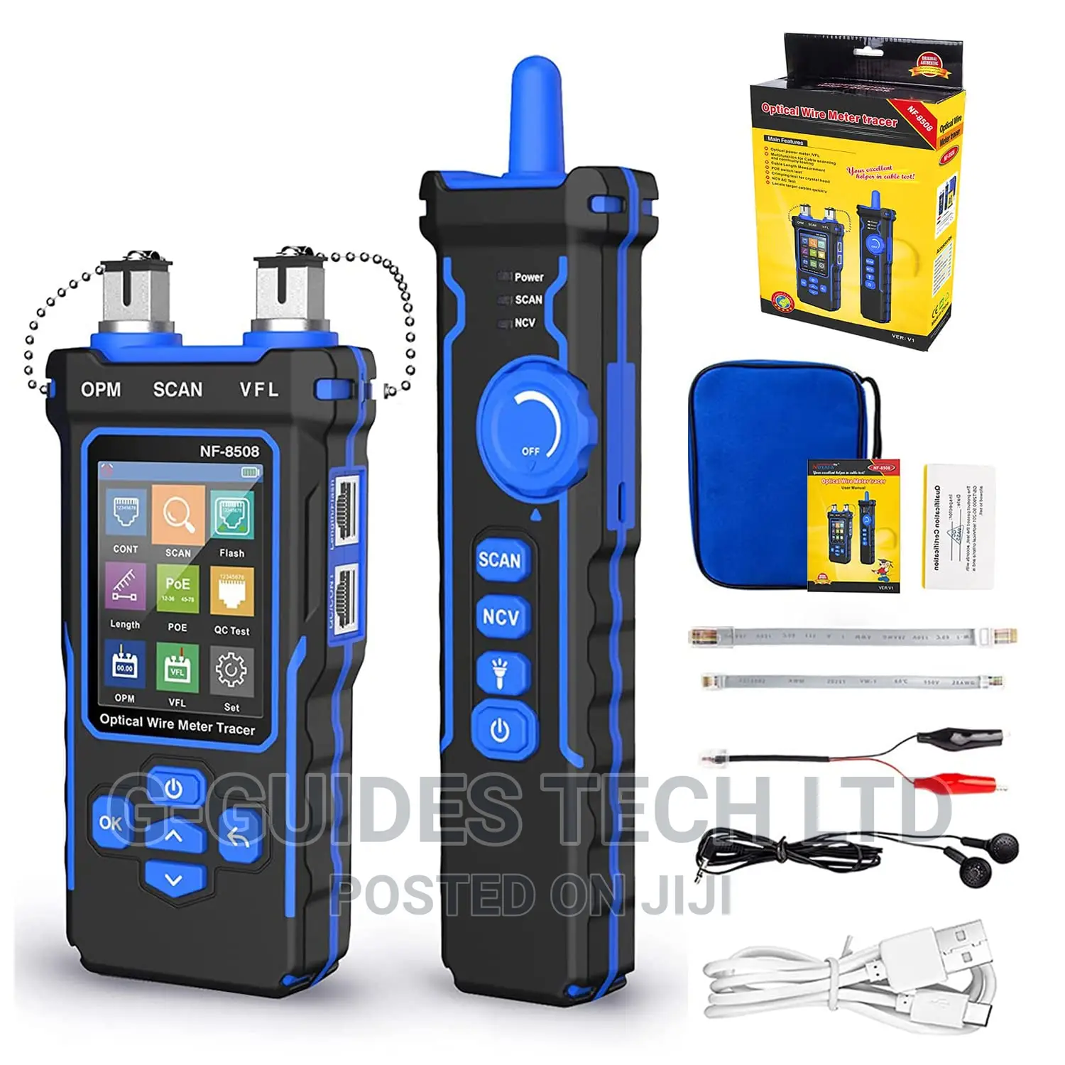 Noyafa Nf-8508 Network Cable Tester And Optical Wire Tracer
