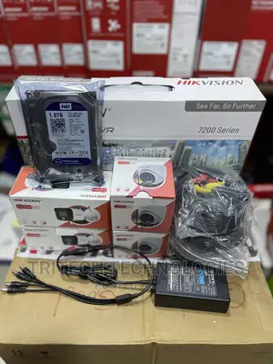 Hikvision 4ch KIT Full-Color With Sound 2mp