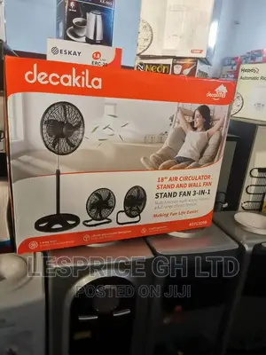 Durable-Decakila 18” Industrial Fan