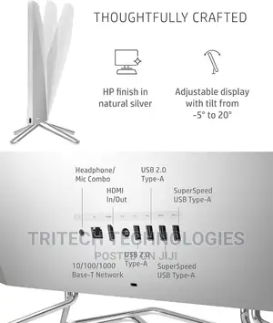 HP Aio, Intel CORE 17, 11th Gen, 8gb DDR 4 RAM , 1tb HDD