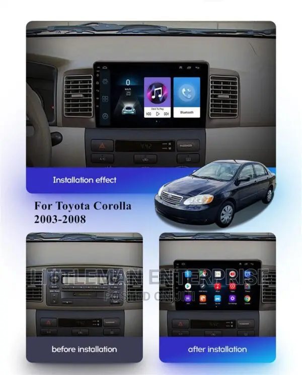 Toyota Corolla 2004-2008 Android Player +FREE CAMERA