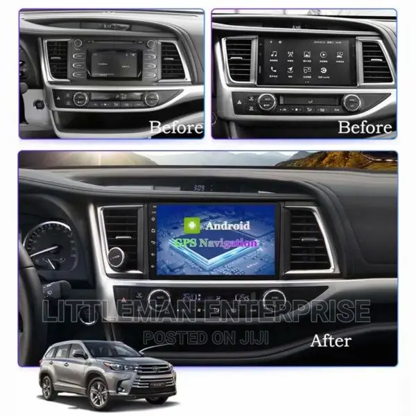 Toyota Highlander 2015-2019 Android Player +FREE CAMERA