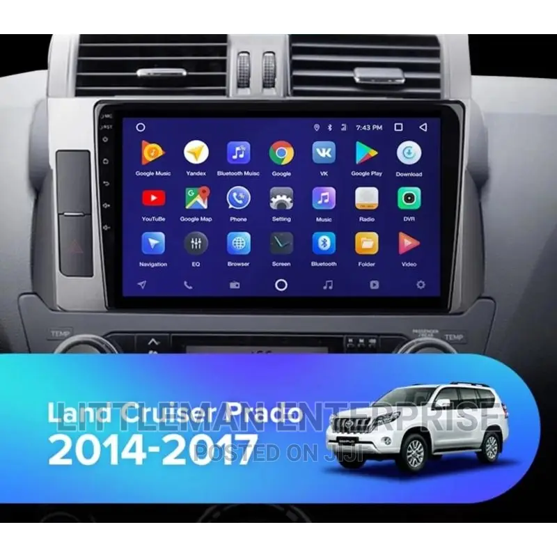 Toyota Land Cruiser Prado 2009-2017 Android Player
