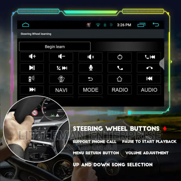 Toyota Land Cruiser Prado 2018-2020 Android Player