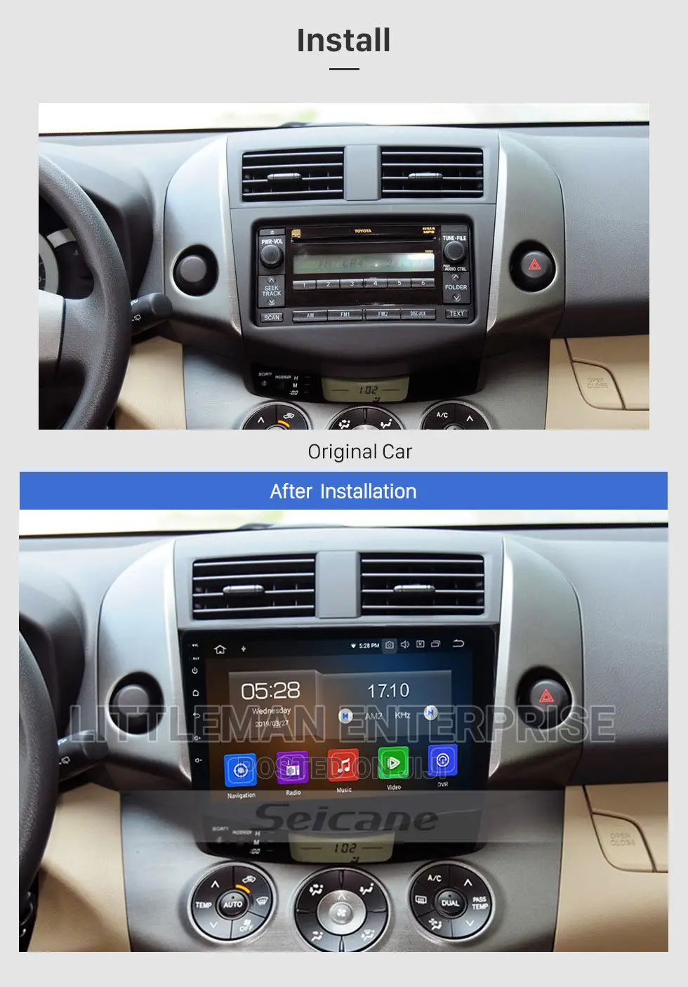 Toyota Rav4 2007 – 2011 Player Android +FREE CAMERA