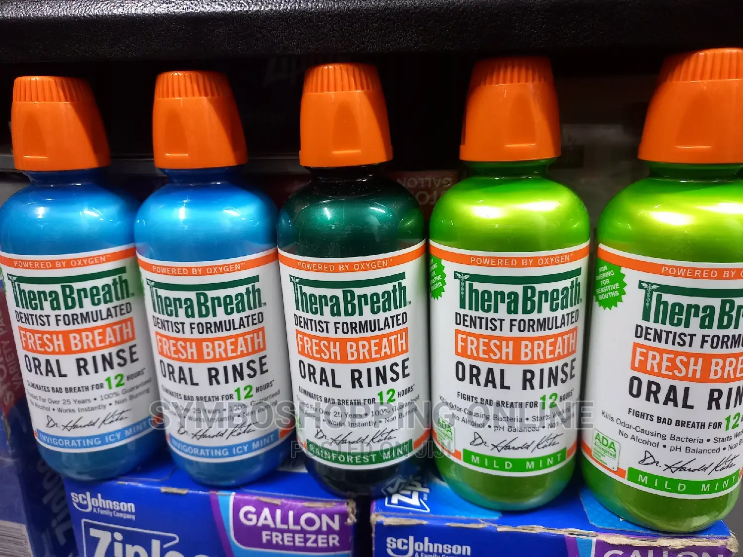 Therabreath 12-Hour Fresh Breath Oral Rinse Mouthwash 473ml