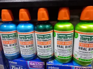 Therabreath 12-Hour Fresh Breath Oral Rinse Mouthwash 473ml