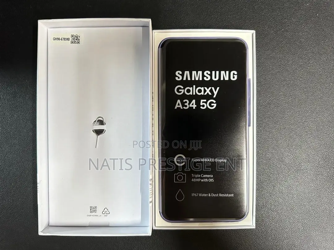 New Samsung Galaxy A34 5G 128 GB Black