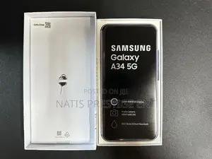 New Samsung Galaxy A34 5G 128 GB Black