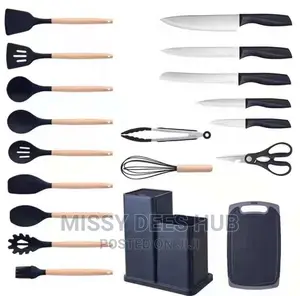 19pcs Silicone Kitchen Set