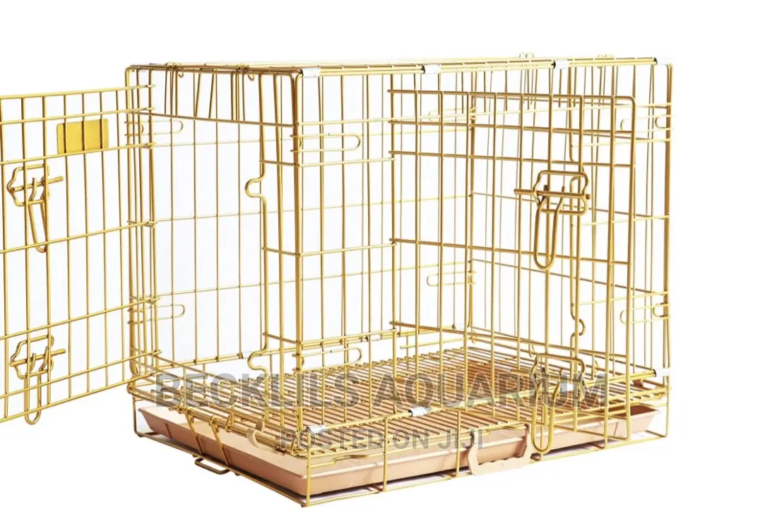 24 Inches Quality Metallic Indoor Dog Cages