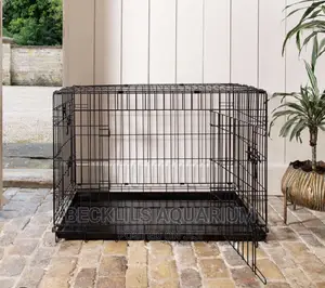 24 Inches Quality Metallic Indoor Dog Cages