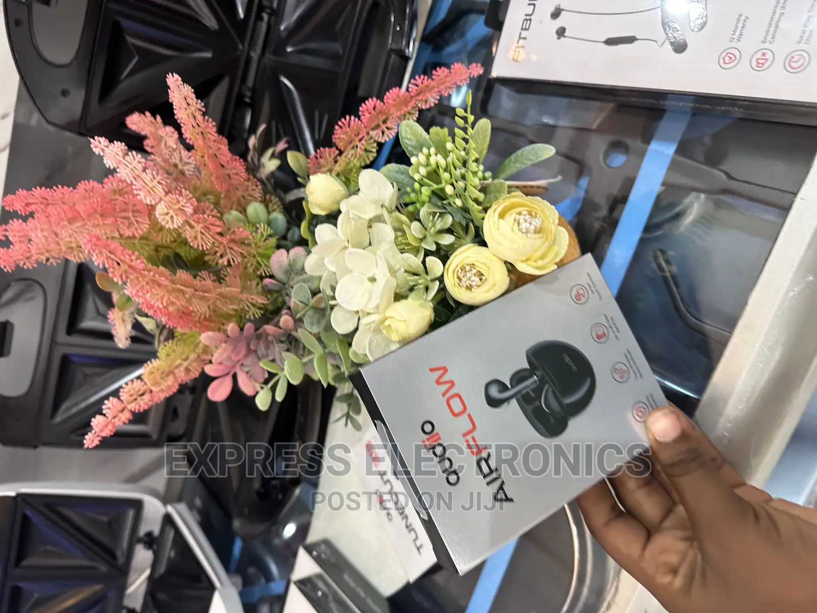 Authentic Black Airpod Audiio Airflow