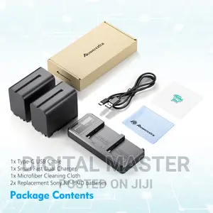 Powerextra NP-F970 (2 Battery Kit Pack)