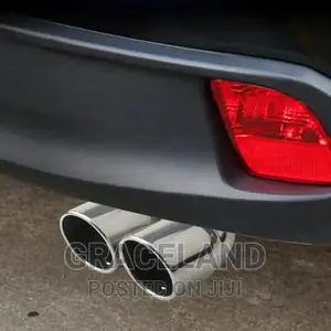 Bolt-on Dual Exhaust Tip Muffler Tail Pipe Outlet Nozzle
