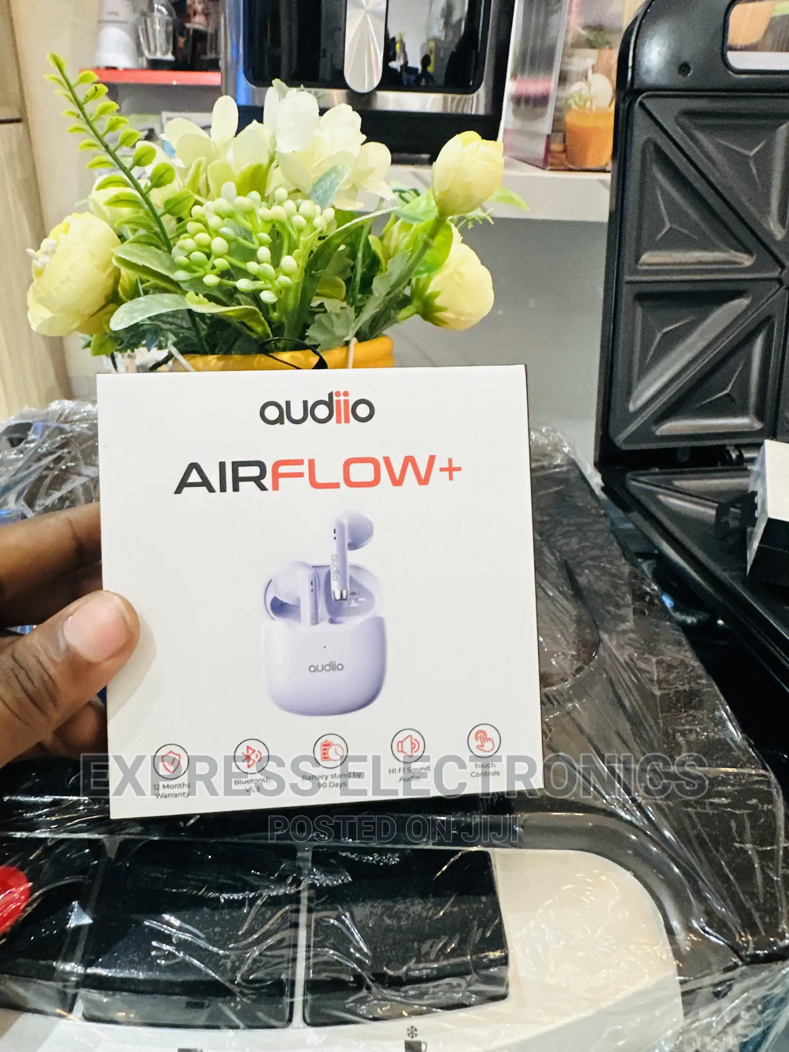 Brand New Audiio Airflow+ White