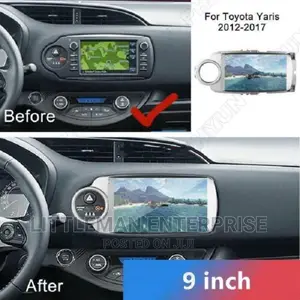 Toyota Vitz 2012-2016 Android Player +FREE CAMERA