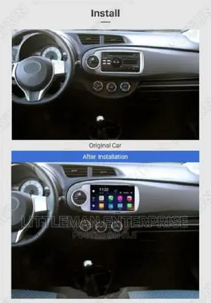 Toyota Vitz 2012-2016 Android Player +FREE CAMERA