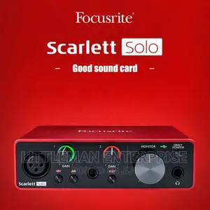 Focusrite Scarlet Solo Sound Card